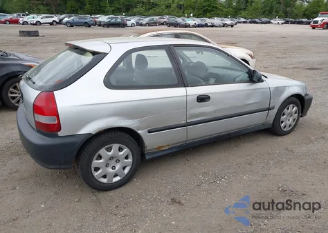 2000 Honda Civic Dx from USA, damaged, VIN 2HGEJ6441YH111880